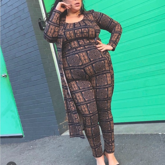 3 piece brown set - Picture 2 of 3